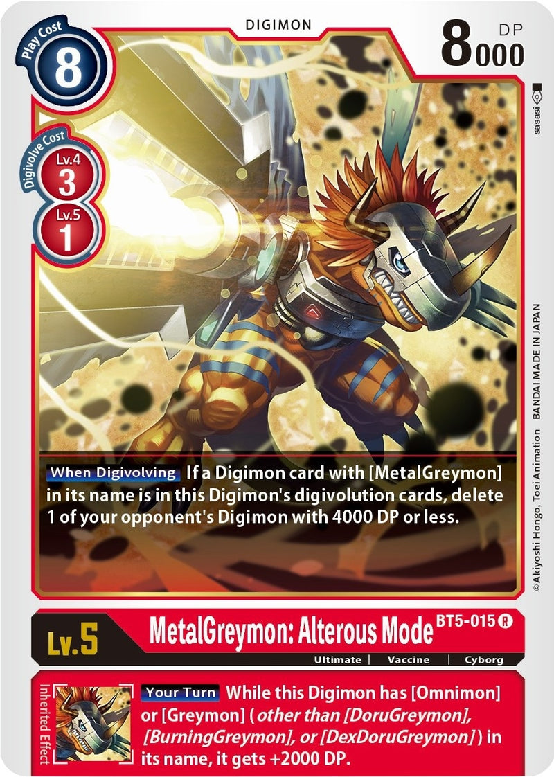 Image for MetalGreymon: Alterous Mode [Battle of Omni]