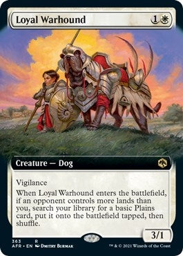 Loyal Warhound Extended Art (363) [AFR]
