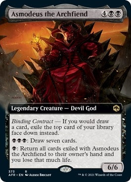 Asmodeus the Archfiend Extended Art (373) [AFR]