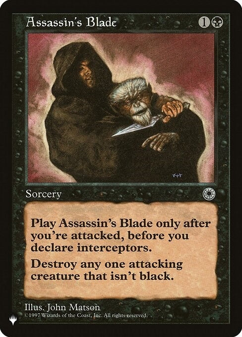 Assassins Blade [LIST]