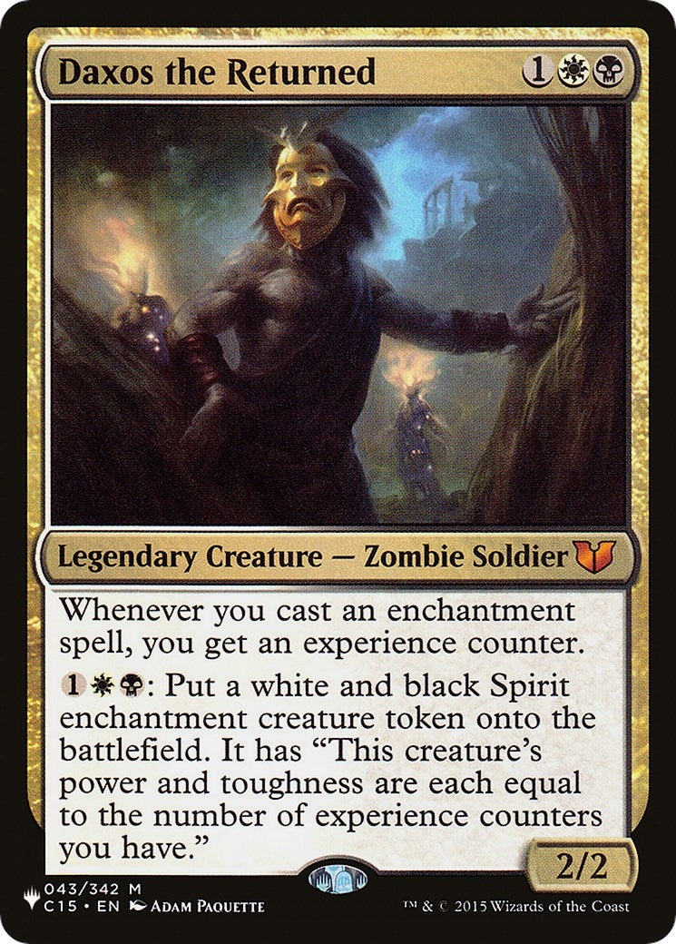 Daxos the Returned (43) [LIST]