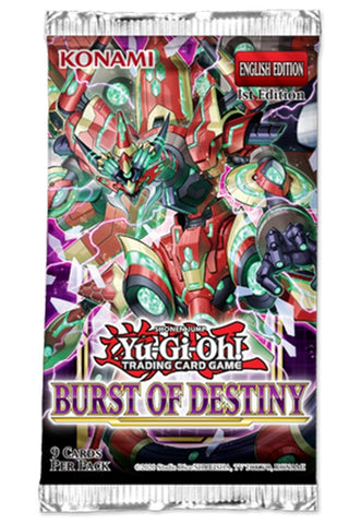 Burst of Destiny Booster Pack 1st Edition [BODE]