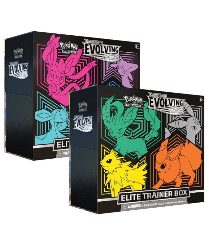 Evolving Skies Elite Trainer Box Set of 2 [SWSH07]
