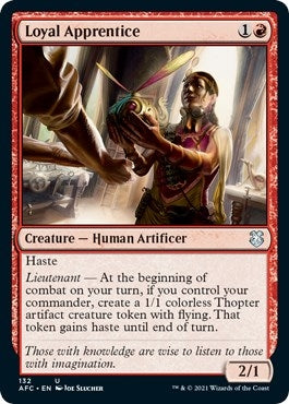 Loyal Apprentice [Dungeons & Dragons: Adventures in the Forgotten Realms Commander]