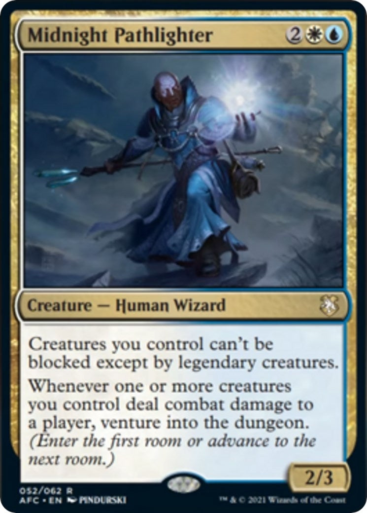 Midnight Pathlighter [Dungeons & Dragons: Adventures in the Forgotten Realms Commander]