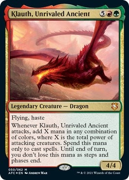 Klauth Unrivaled Ancient (50) [AFC]