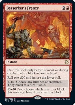 Berserkers Frenzy (29) [AFC]