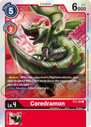 Image for Coredramon - ST1-06 (Event Pack 1) [Starter Deck 01: Gaia Red]