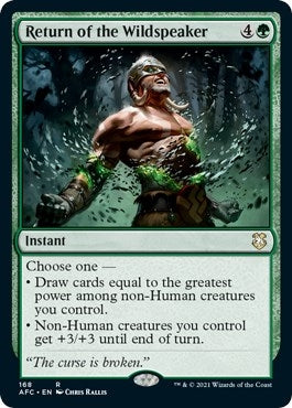 Return of the Wildspeaker (168) [AFC]