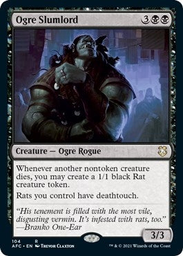 Ogre Slumlord [Dungeons & Dragons: Adventures in the Forgotten Realms Commander]