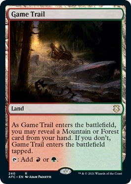 Game Trail [Dungeons & Dragons: Adventures in the Forgotten Realms Commander]