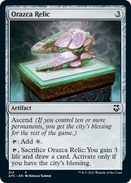 Orazca Relic (213) [AFC]