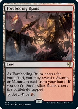 Foreboding Ruins (238) [AFC]