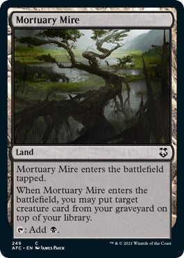 Mortuary Mire [Dungeons & Dragons: Adventures in the Forgotten Realms Commander]