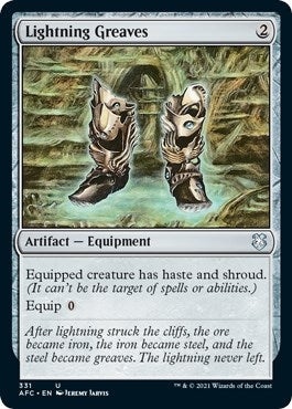 Lightning Greaves (331) [AFC]