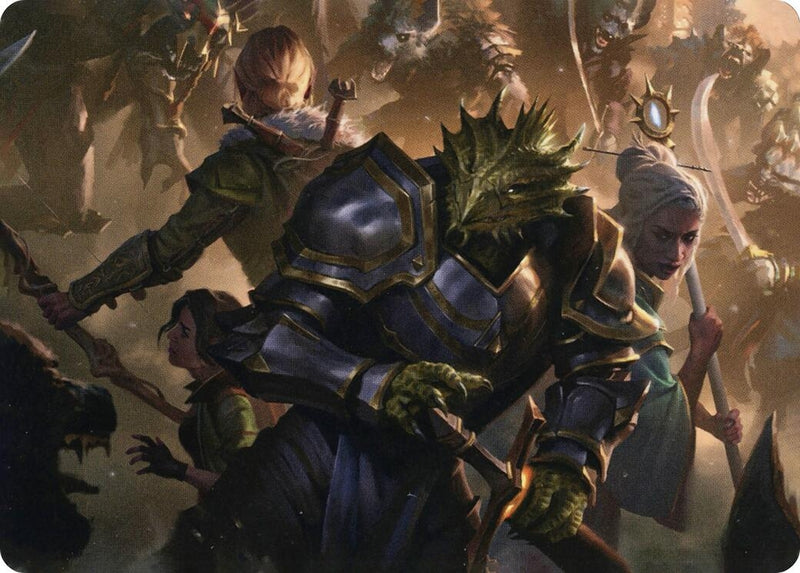 You Come to the Gnoll Camp Art Card (42) [ASAFR]