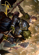 You Come to the Gnoll Camp Art Card Gold Stamped Signature (42) [ASAFR]