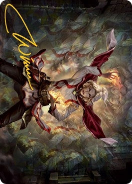 Delina Wild Mage Art Card Gold Stamped Signature (31) [ASAFR]