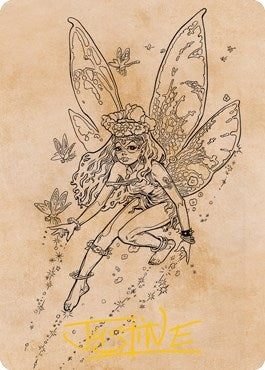 Pixie Guide Showcase Art Card Gold Stamped Signature (78) [ASAFR]