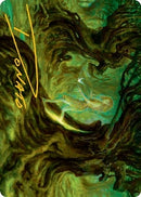 Neverwinter Dryad Art Card Gold Stamped Signature (69) [ASAFR]