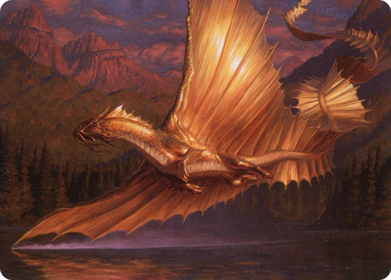 Adult Gold Dragon Art Card (58) [ASAFR]