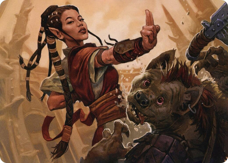Half Elf Monk Art Card (28) [ASAFR]