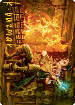 Wish Art Card Gold Stamped Signature (50) [ASAFR]