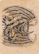 Cloister Gargoyle (Showcase) Art Card [Dungeons & Dragons: Adventures in the Forgotten Realms Art Series]
