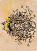 Baleful Beholder Showcase Art Card Gold Stamped Signature (68) [ASAFR]