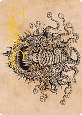 Baleful Beholder Showcase Art Card Gold Stamped Signature (68) [ASAFR]