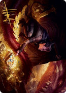 Hoard Robber Art Card Gold Stamped Signature (41) [ASAFR]