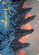 Mountain (275) Art Card (Gold-Stamped Signature) [Dungeons & Dragons: Adventures in the Forgotten Realms Art Series]