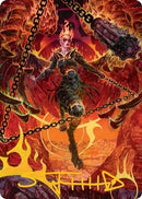 Zariel Archduke of Avernus Art Card Gold Stamped Signature (77) [ASAFR]