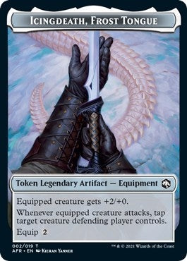 Icingdeath Frost Tongue Token (2) [AFR]