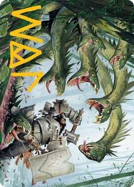 Lair of the Hydra Art Card Gold Stamped Signature (67) [ASAFR]