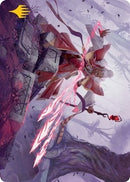 Magic Missile Art Card Gold Stamped (48) [ASAFR]