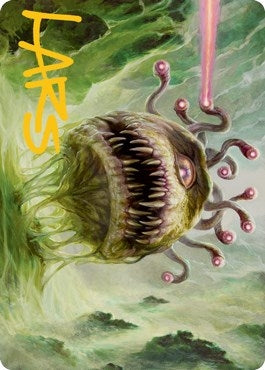 Beholder Art Card Gold Stamped Signature (1) [ASAFR]