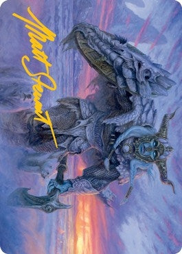 Frost Giant Art Card Gold Stamped Signature (5) [ASAFR]