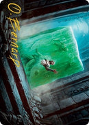 Gelatinous Cube Art Card Gold Stamped Signature (7) [ASAFR]