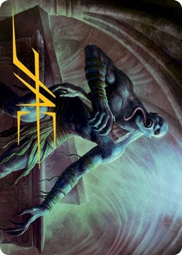 Ghoul Art Card Gold Stamped Signature (18) [ASAFR]