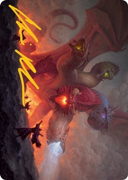 Tiamat Art Card Gold Stamped Signature (26) [ASAFR]
