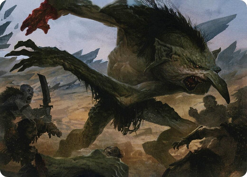 Troll Art Card [Dungeons & Dragons: Adventures in the Forgotten Realms Art Series]