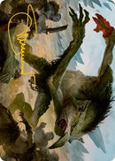 Troll Art Card Gold Stamped Signature (21) [ASAFR]