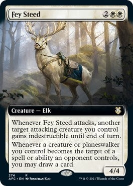 Fey Steed Extended Art (274) [AFC]