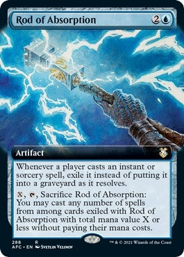 Rod of Absorption Extended Art (288) [AFC]