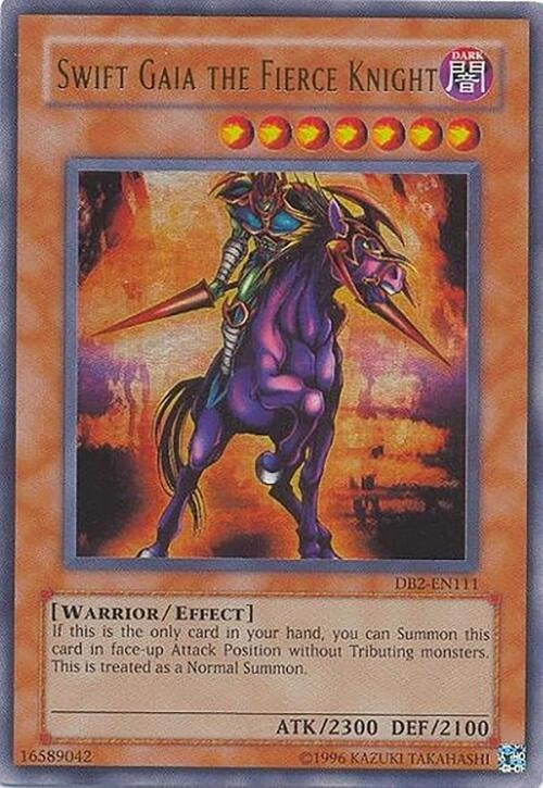 Swift Gaia the Fierce Knight (DB2-EN111)