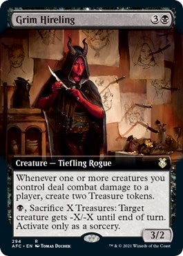Grim Hireling Extended Art (294) [AFC]