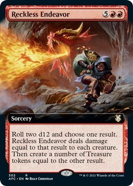 Reckless Endeavor Extended Art (302) [AFC]