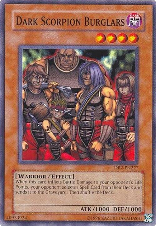Dark Scorpion Burglars (DB2-EN227)
