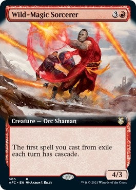 Wild Magic Sorcerer Extended Art (305) [AFC]